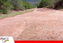 La sequía comienza a golpear a las comunidades guaraníes de Chuquisaca Riachuelos completamente secos/ Foto: Internet