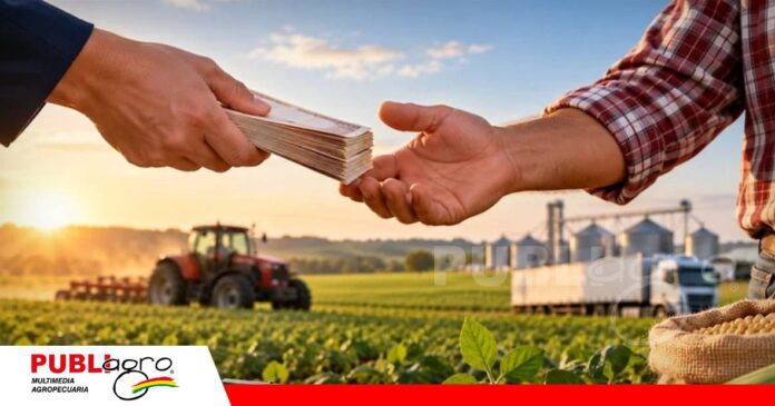 Gobierno lanza créditos para productores con tasas del 6% y 6,5%. (Foto: imagen referencial creada con IA)