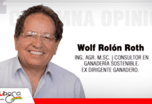 Columna de Opinión: GANADERÍA SIN MANEJO por: Wolf Rolón Roth Ingeniero Agrónomo M. Sc. Consultor en ganadería sostenible. Ex dirigente ganadero
