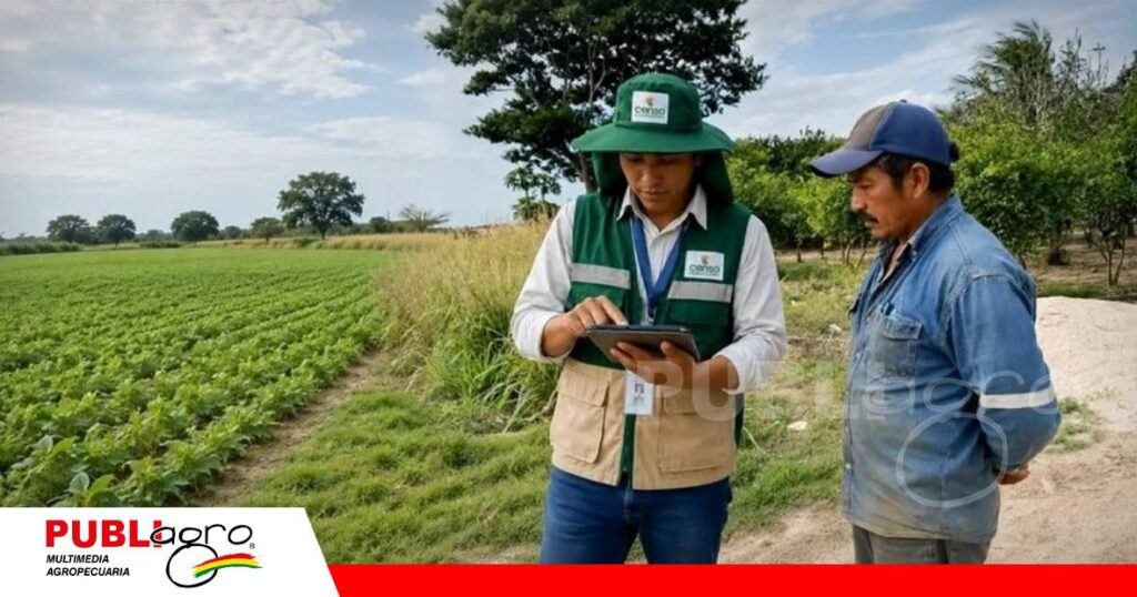 El INE invita a los productores a recibir a los encuestadores/ Foto: Internet