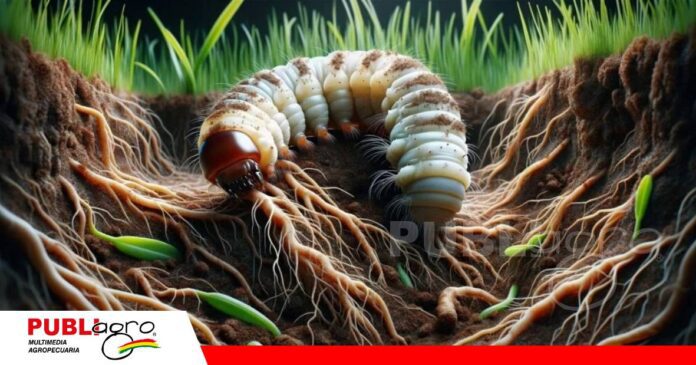 FOTO NOTAS WEB - 2026-10-12T171406.479 Gallina ciega: el ciclo de una plaga que vive bajo el suelo/ Foto: IA