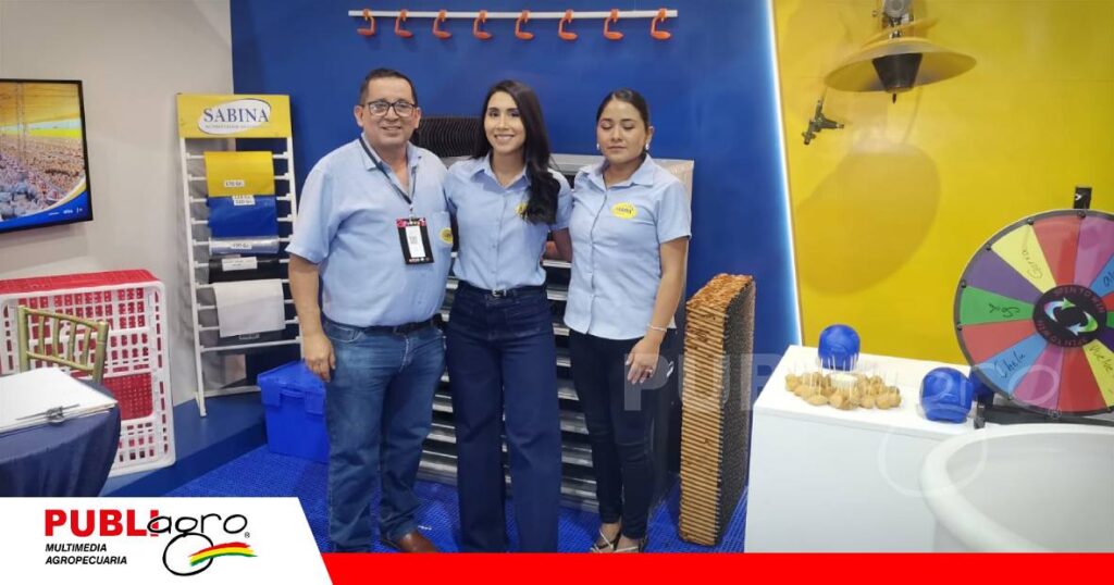 FOTO NOTAS WEB - 2026-10-22T232145.943 En la Fexpo Alimenta 2026, Sabina presentó su oferta de equipos para granjas avícolas y porcinas/ Foto: Publiagro