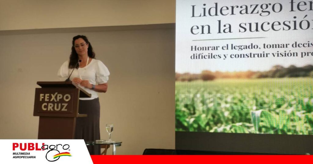 Analia Manzilla, hablo de la sucesión familiar/ Foto: Publiagro