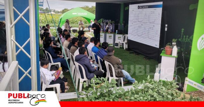 Las parcelas demostrativas y las charlas técnicas permitieron compartir conocimientos/ Foto: Publiagro