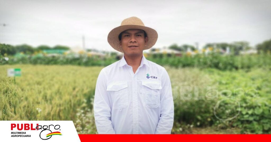 Abner Masibi, técnico del CIAT/ Foto: Publiagro