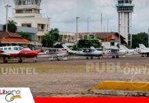 Empresas de fumigación aérea denuncian que hace más dos meses no reciben gasolina de aviación Pilotos civiles dicen que la escasez de combustible afecta a los vuelos de ambulancia/ Foto: Unitel