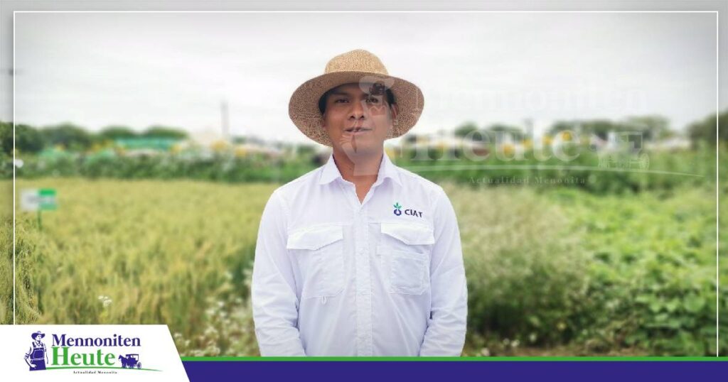 Abner Masibi, Techniker von de CIAT/ Foto: Publiagro